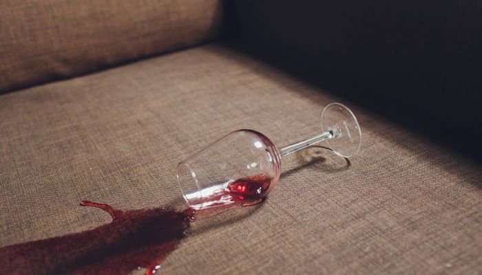 Cleaning Red Wine Stains from the Couch